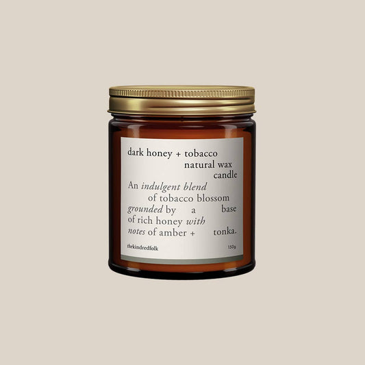 Dark Honey + Tobacco Candle