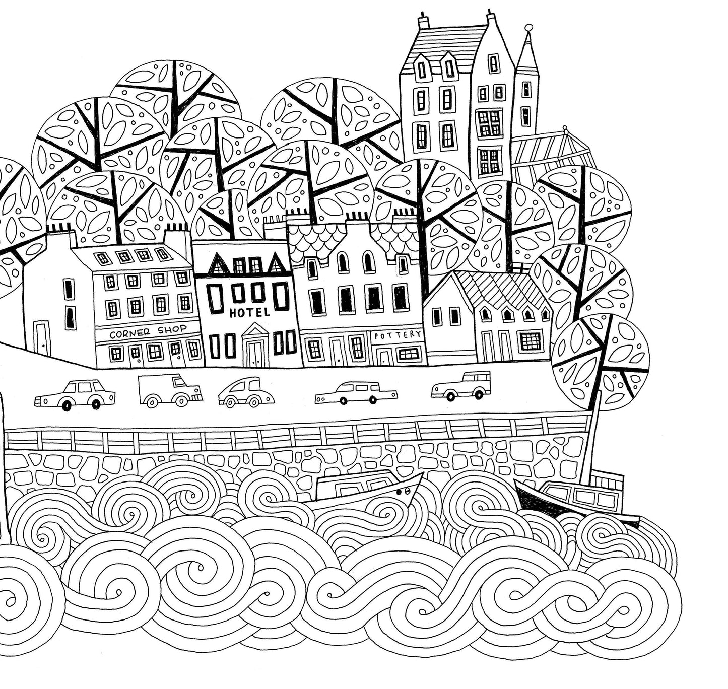 Colouring Book of Scotland