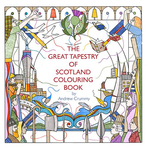 Great Tapestry of Scotland Colouring In Book