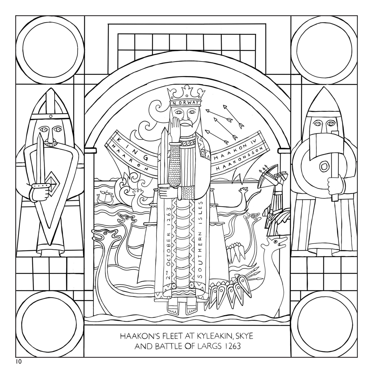 Great Tapestry of Scotland Colouring In Book