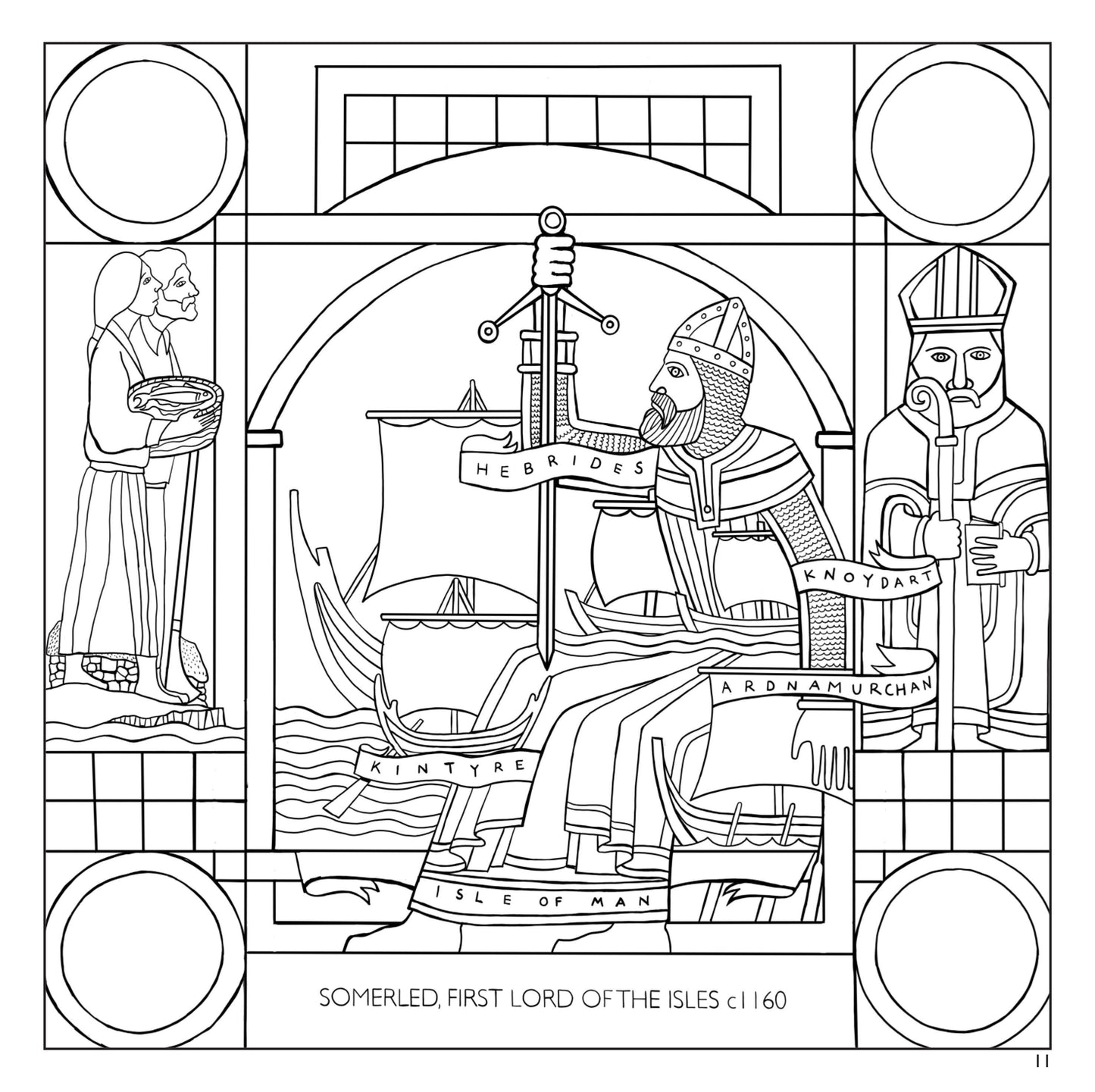 Great Tapestry of Scotland Colouring In Book