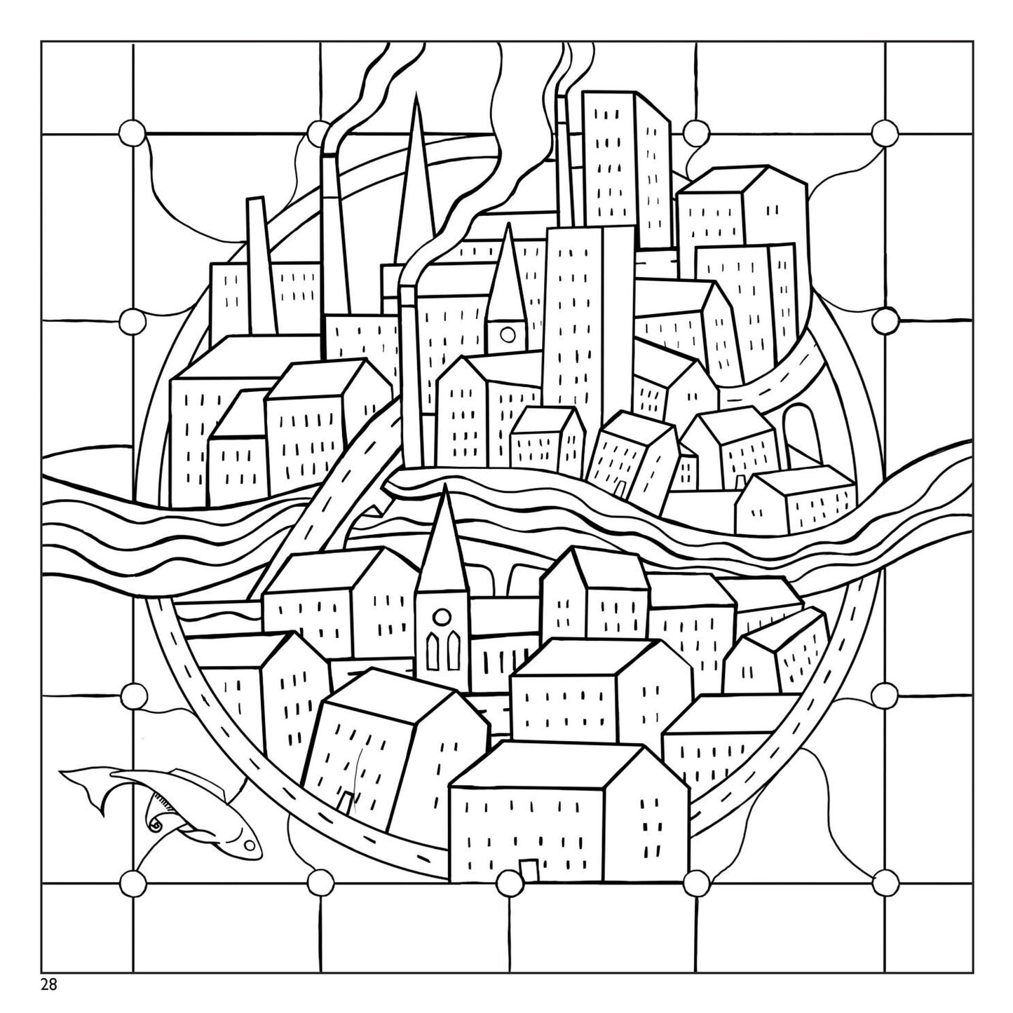 Great Tapestry of Scotland Colouring In Book