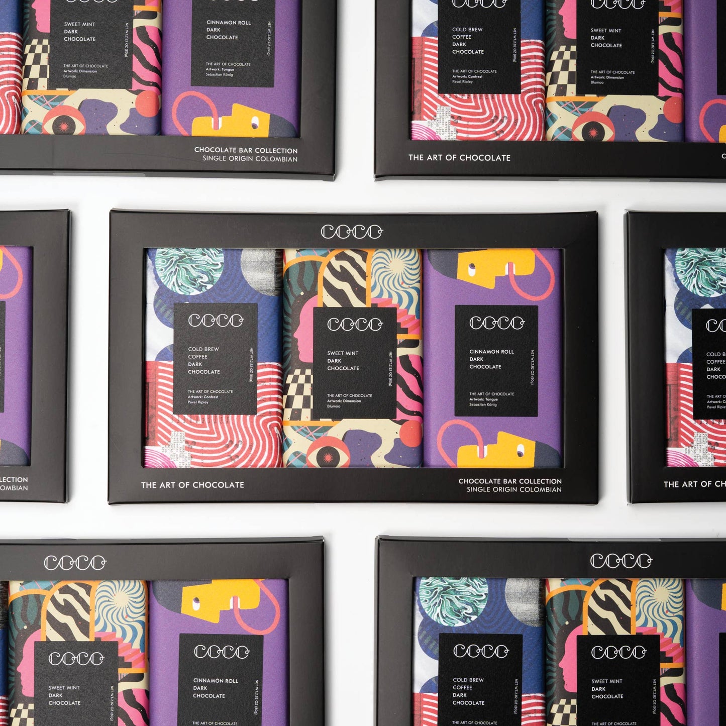 3 Bar Collection Gift Set - Dark Chocolate