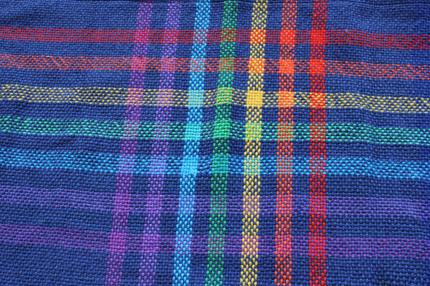 Handwoven Rainbow Scarf Collection
