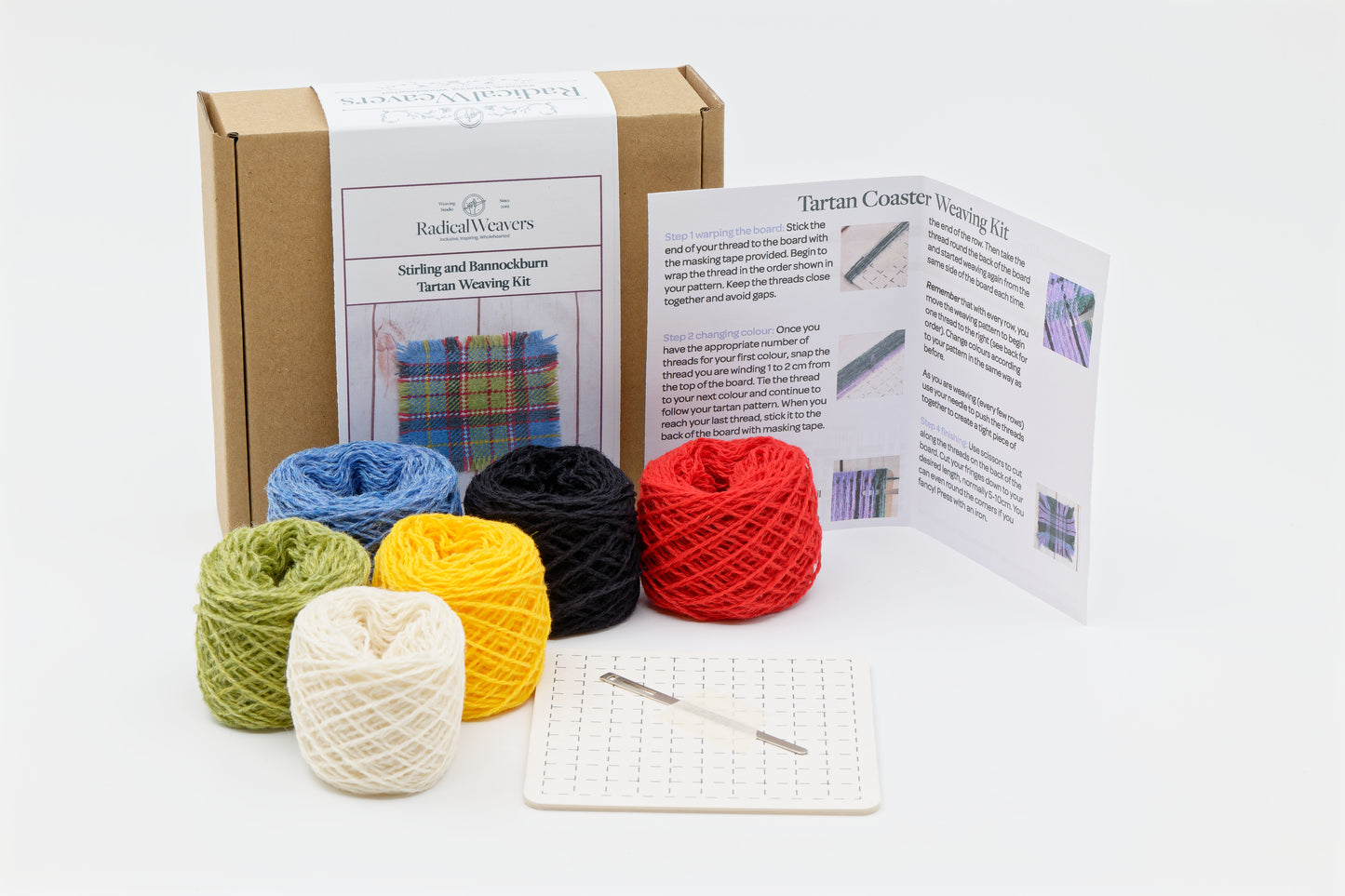 Stirling and Bannockburn Tartan Weaving Kit