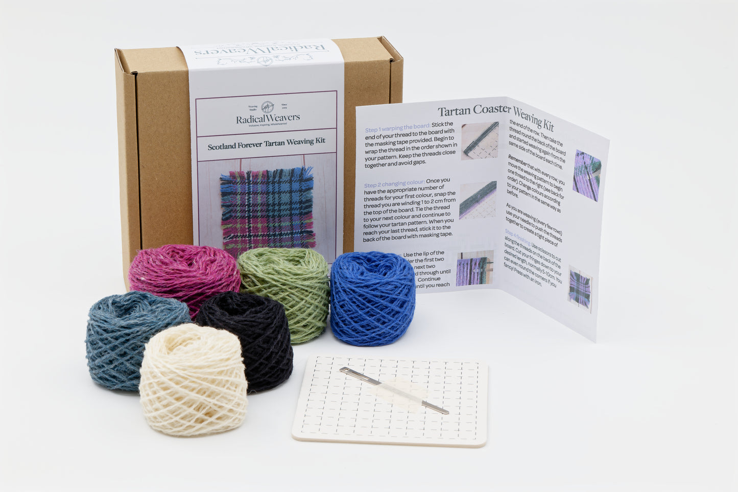 Scotland Forever Tartan Weaving Kit