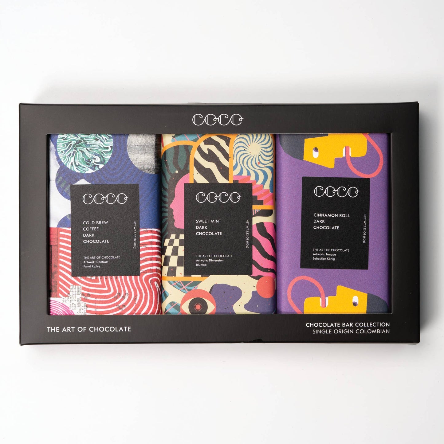 3 Bar Collection Gift Set - Dark Chocolate