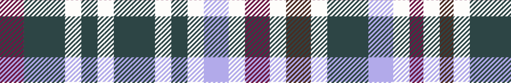 Tartan pattern with purple, green, and white colors