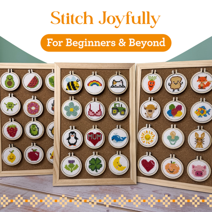 Thistle Make You Smile Mini Matchbox Cross Stitch Kit
