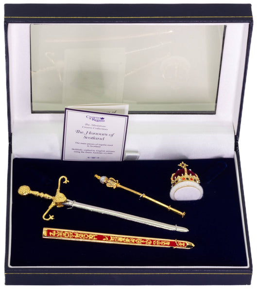 Crown Miniature Set - Honours Of Scotland