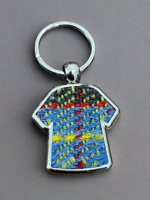 Handwoven Accent Keyring