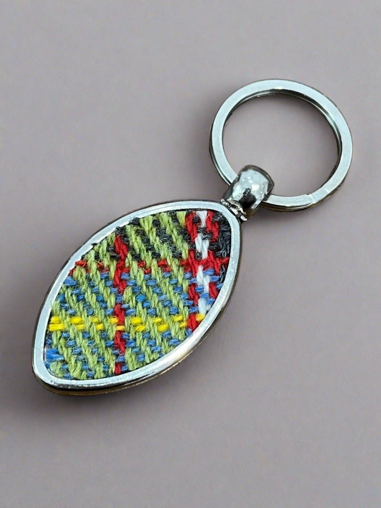 Handwoven Accent Keyring