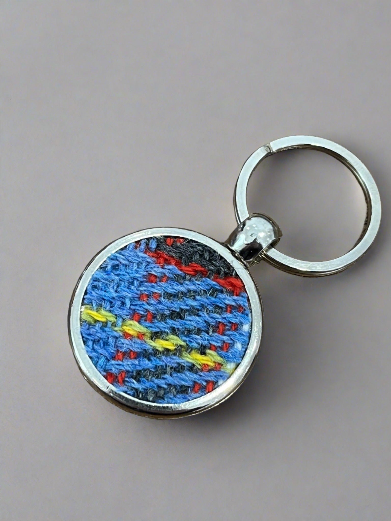 Handwoven Accent Keyring