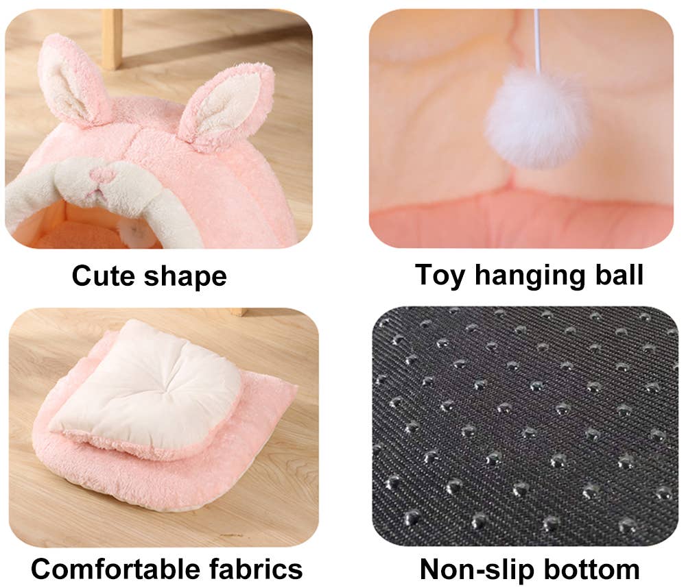 Rabbit Cat Pet Cave House