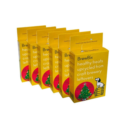 BrewBix Christmas Gift Box 100g Dog Treats