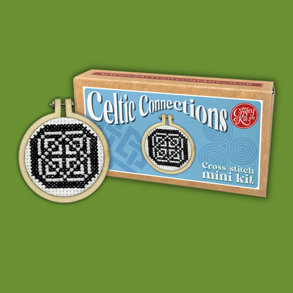 Mini Matchbox Cross Stitch Kit 'Celtic Connections'