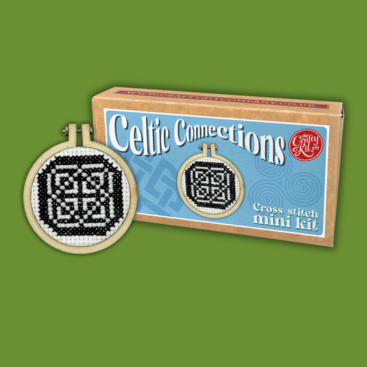 Mini Matchbox Cross Stitch Kit 'Celtic Connections'