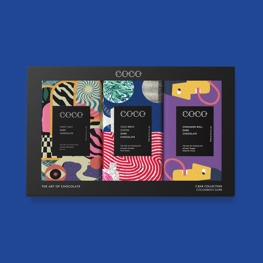 3 Bar Collection Gift Set - Dark Chocolate