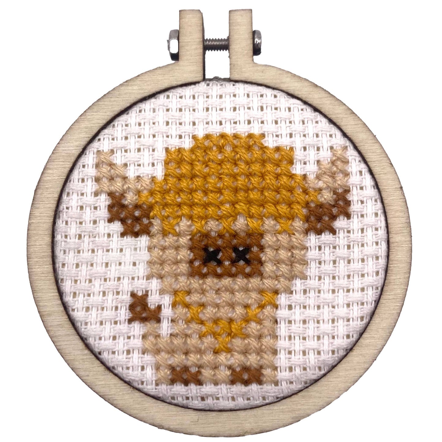 Mini Matchbox Cross Stitch Kit With Love from Scotland