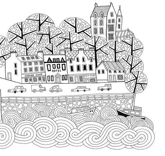 Colouring Book of Scotland