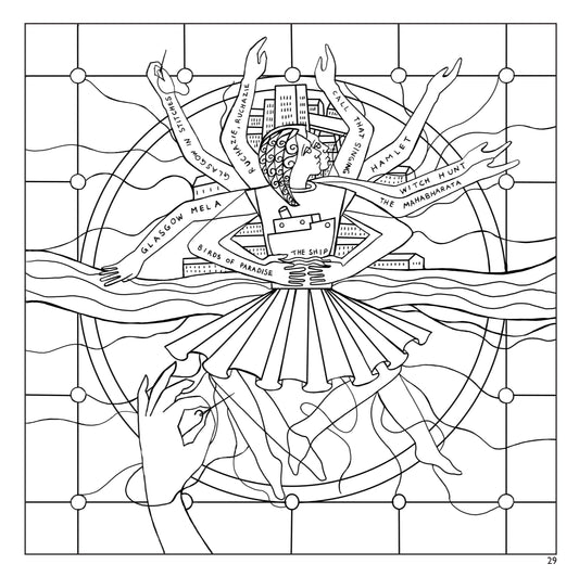 Great Tapestry of Scotland Colouring In Book