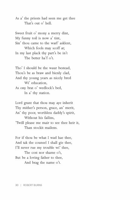 Poetry of Robert Burns