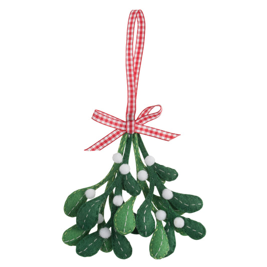 Felt Decoration Kit Christmas Mistletoe