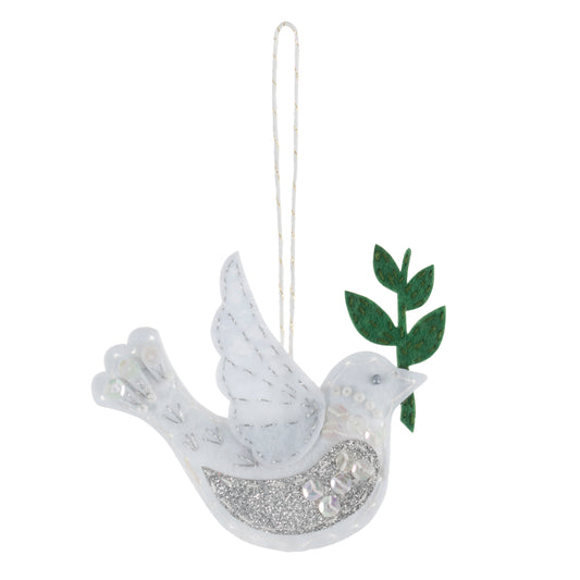 Felt Decoration Kit Christmas Dove