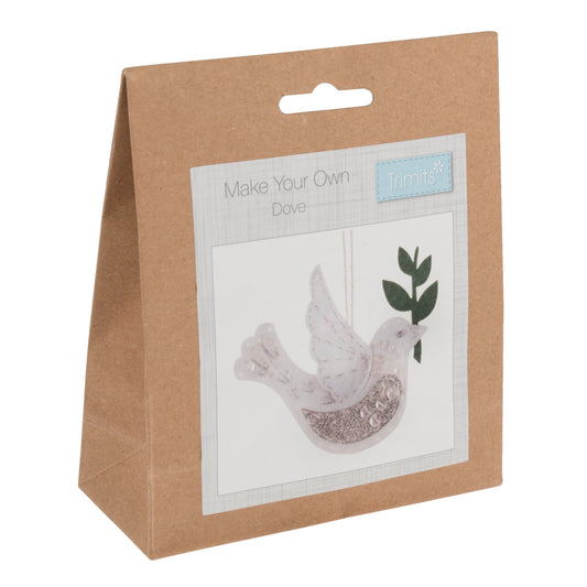 Felt Decoration Kit Christmas Dove