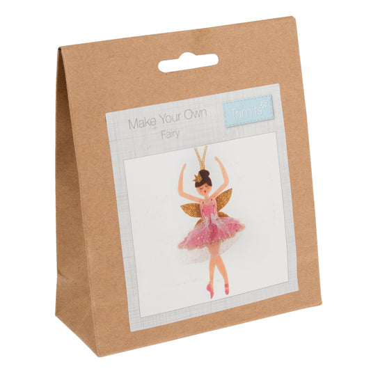 Felt Decoration Kit Christmas Sugar Plum Fairy