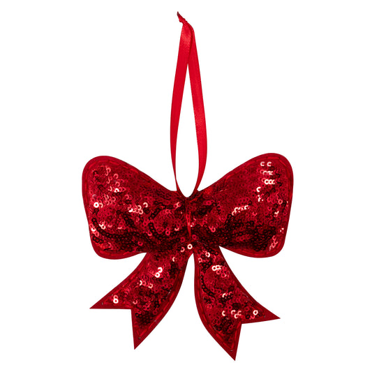Felt Decoration Kit Christmas Sequin Bow