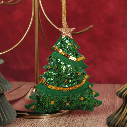 Felt Decoration Kit Christmas Sequin Tree