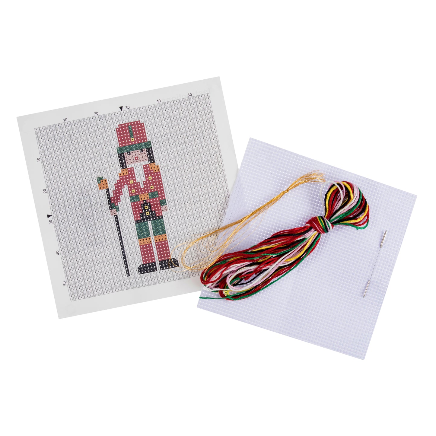 Counted Cross-Stitch Kit Christmas Nutcracker