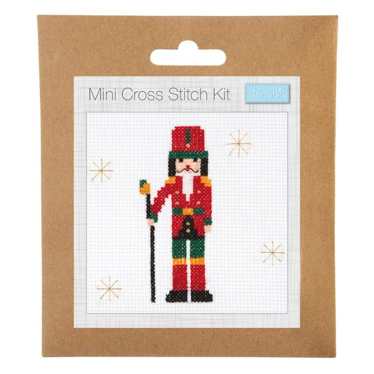 Counted Cross-Stitch Kit Christmas Nutcracker