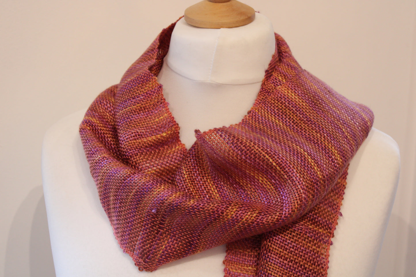 Hand Dyed Handwoven Scarf Collection