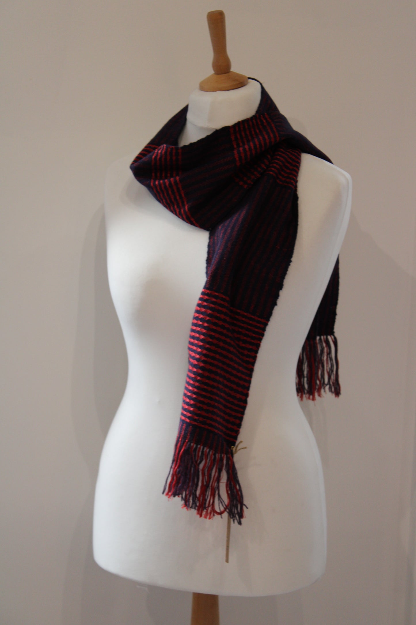 Handwoven Handmade Recycled Yarn Scarf Collection