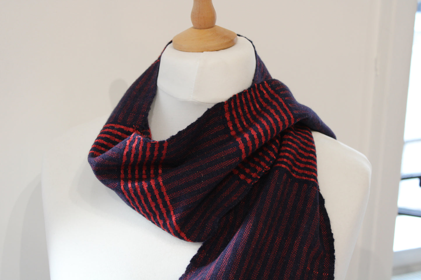 Handwoven Handmade Recycled Yarn Scarf Collection