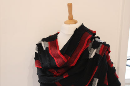 Handwoven Handmade Recycled Yarn Scarf Collection