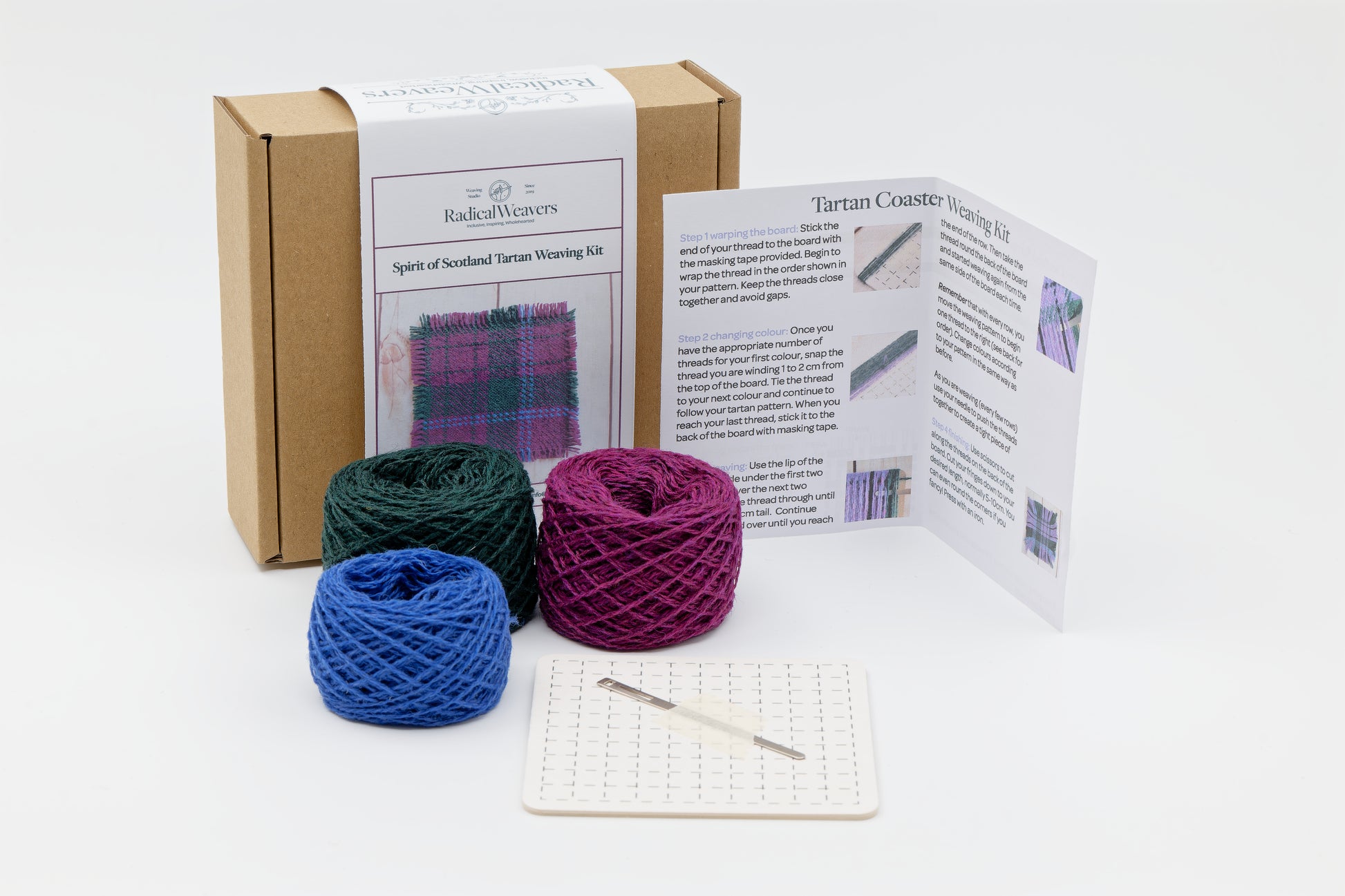 Spirit of Scotland Tartan Weaving Kit
