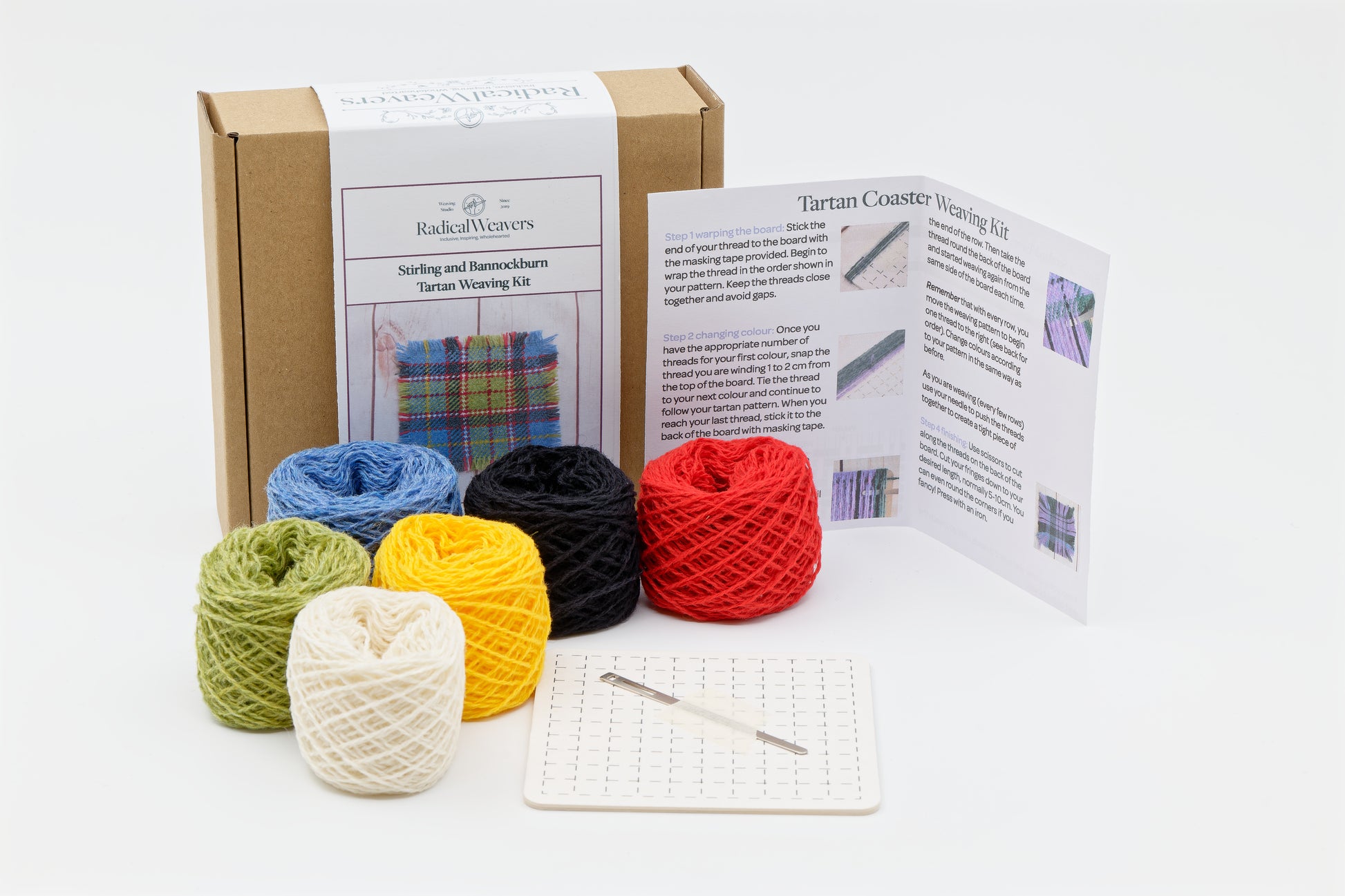 Stirling and Bannockburn Tartan Weaving Kit