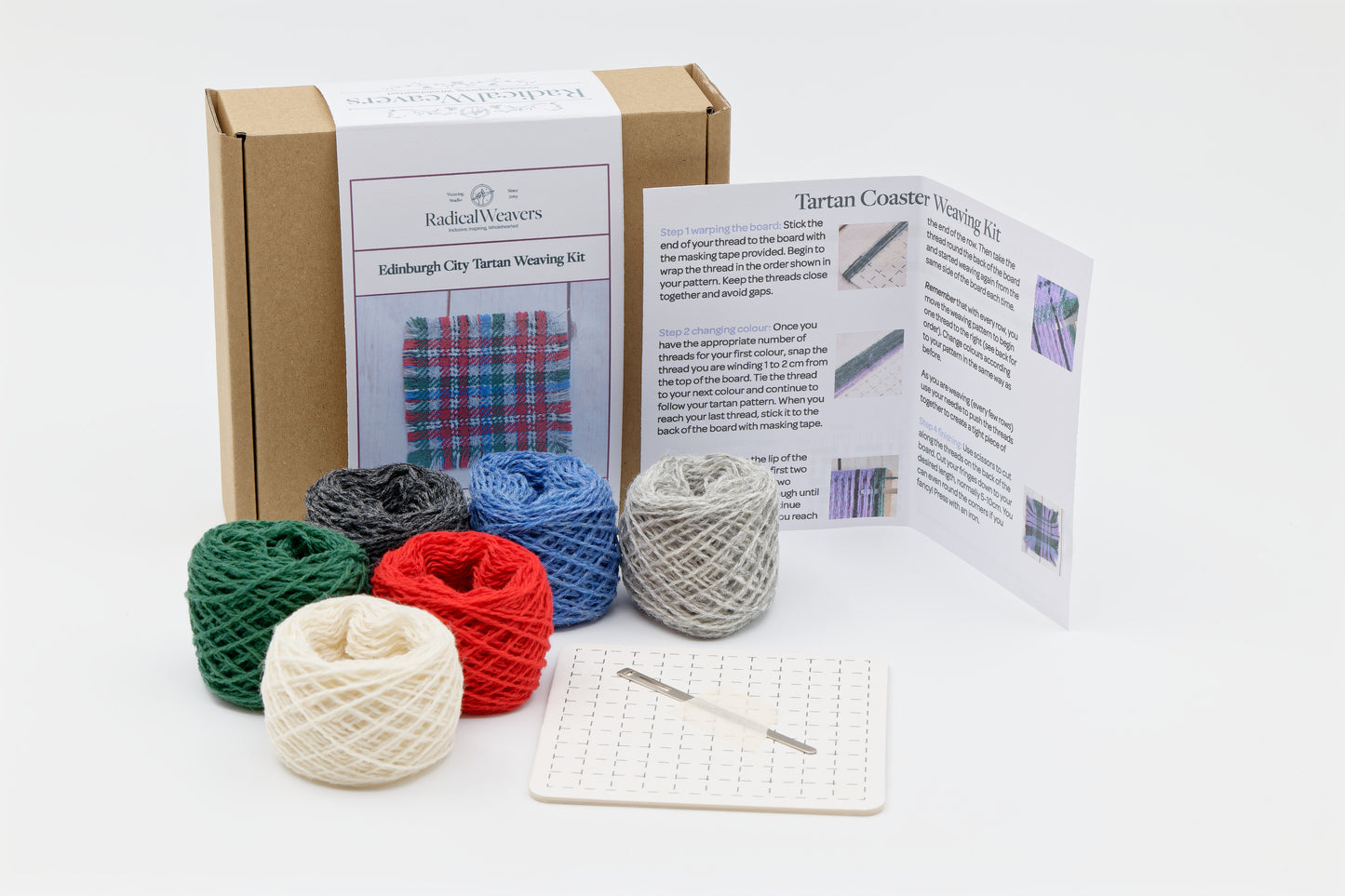 Edinburgh City Tartan Weaving Kit