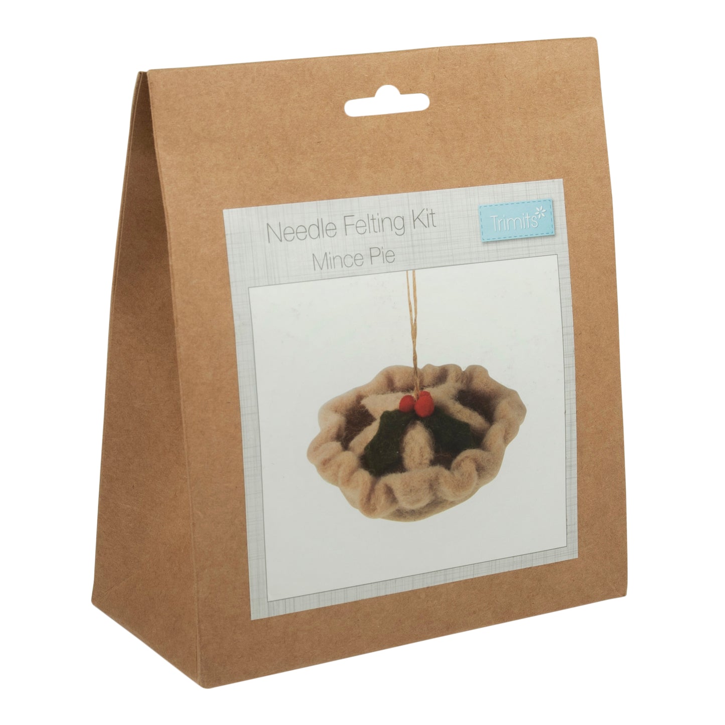 Christmas Mince Pie Needle Felting Kit