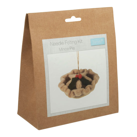 Christmas Mince Pie Needle Felting Kit
