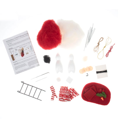 Mice Friends Duo Christmas Needle Felting Kit