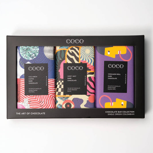 3 Bar Collection Gift Set - Dark Chocolate