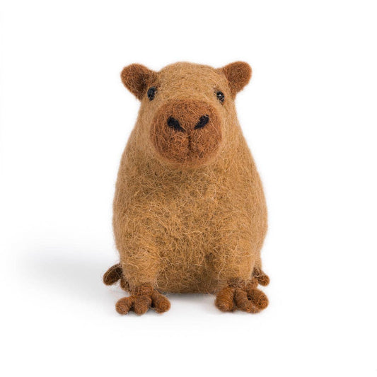 Felted Carlos Capybara