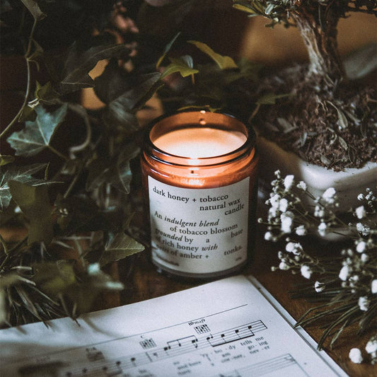 Dark Honey + Tobacco Candle