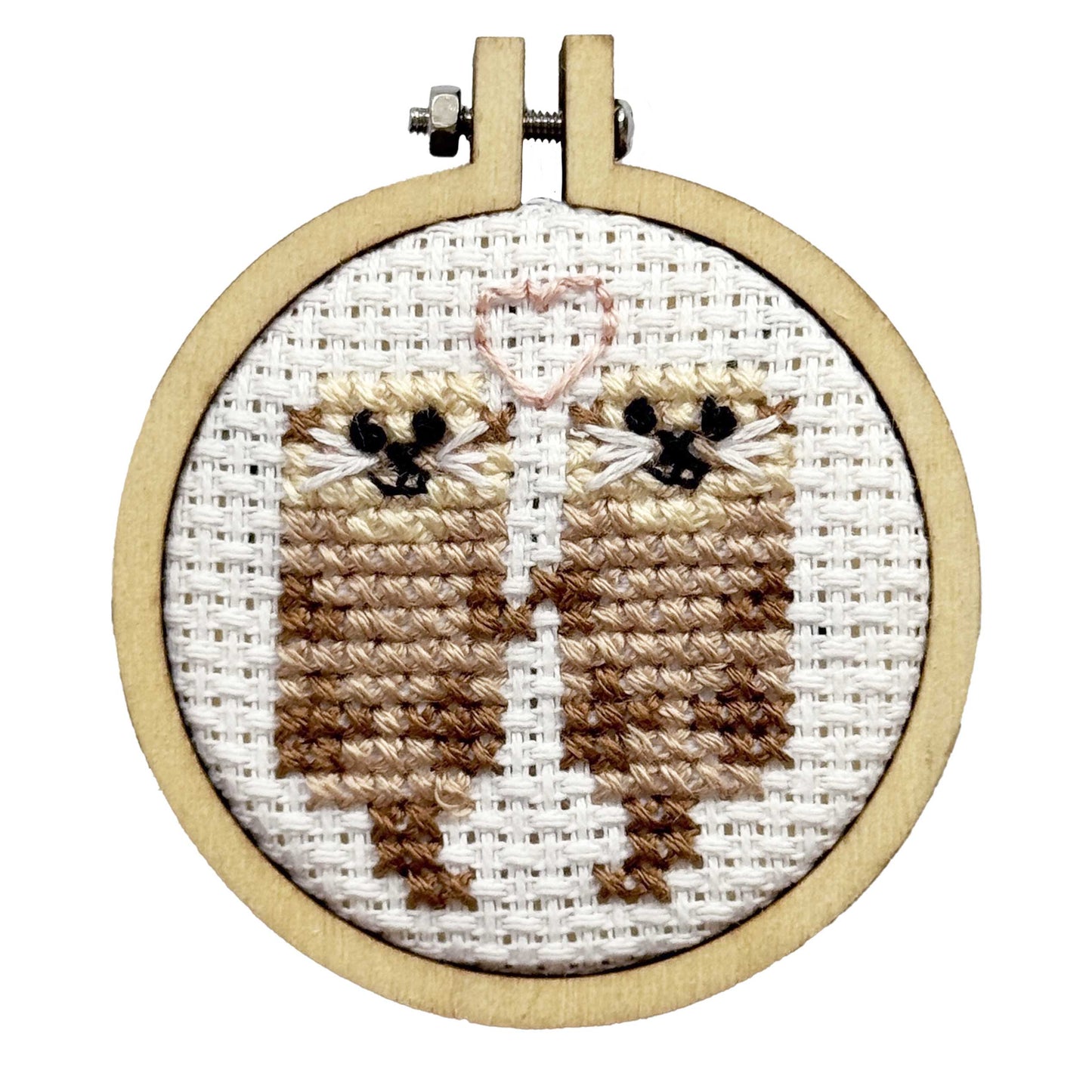 Mini Matchbox Cross Stitch Kit 'You're otterly amazing!'