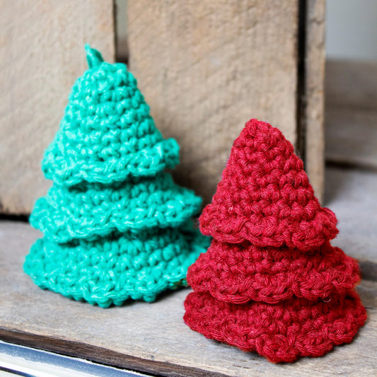 Hoooked Crochet Christmas Tree Hanging Decoration Kit