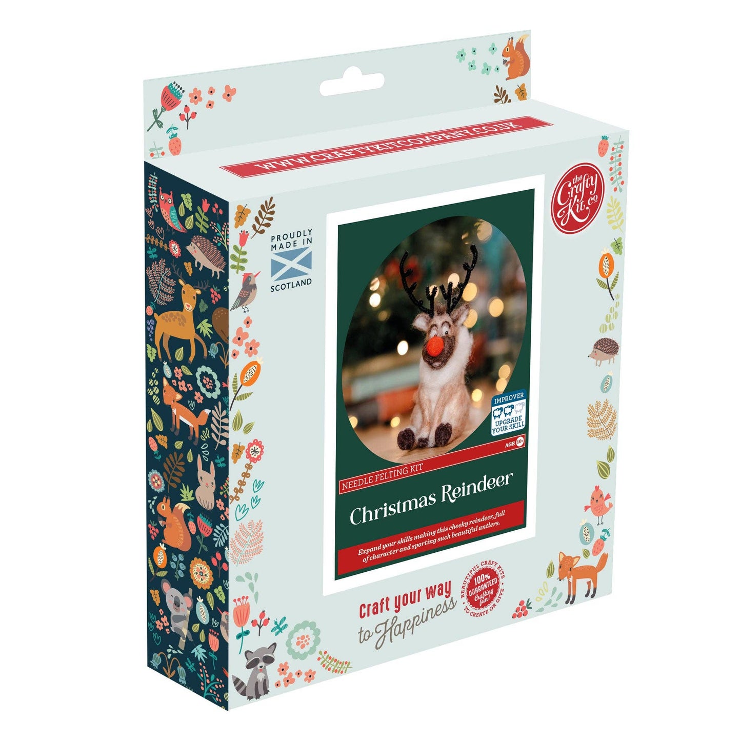 Christmas Reindeer Needle Felting Kit